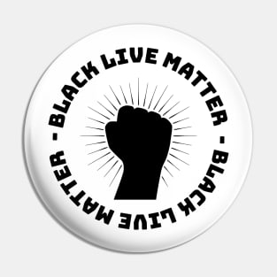 Black Live Matter T-shirt Pin