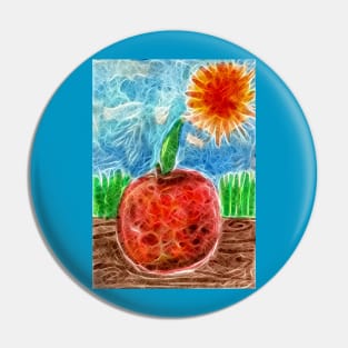 Sunny Apple Pin