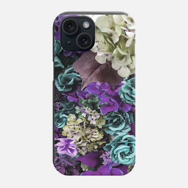 trippy flowers Phone Case by svksesmatamv