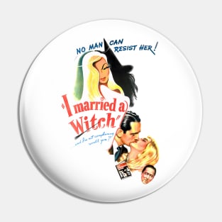 I Married a Witch Movie Poster Pin