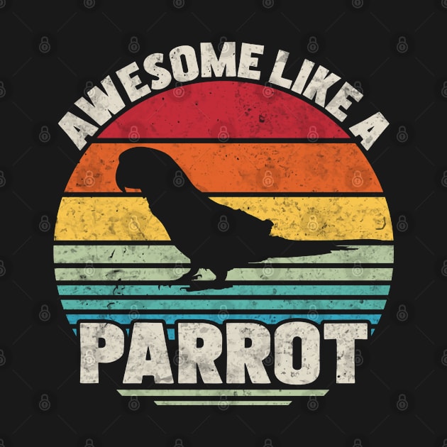 Awesome Like A Parrot by White Martian