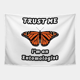 🦋 Royal Monarch Butterfly, "I'm an Entomologist" Tapestry