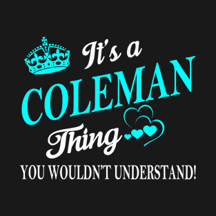 COLEMAN T-Shirt