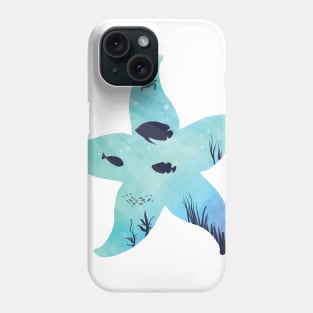 undersea star Phone Case