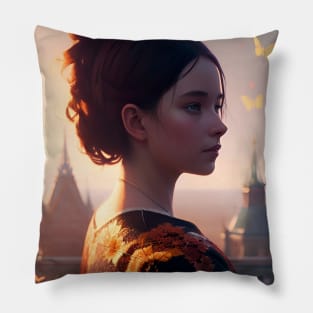 Butterfly Queen Pillow