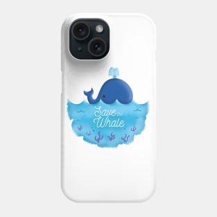 Save the Whale Phone Case