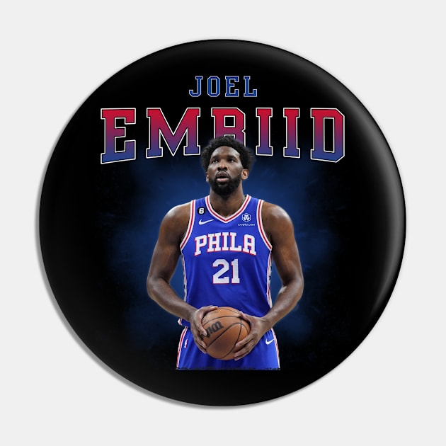 Joel Embiid Pin by Bojes Art