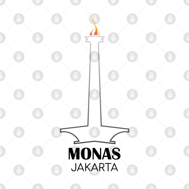 Monas - Jakarta 07 by SanTees