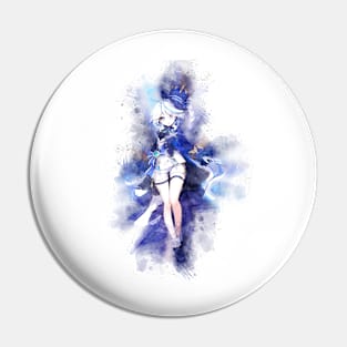 Furina - Genshin Impact (Watercolor) Pin