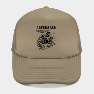 Cafe Racer Ride Forever Bike Rider Hat