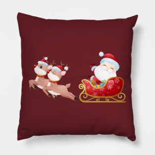 Cute santa claus for christmas day Pillow