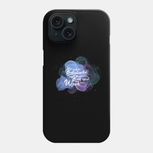 Watercolor bible verse Phone Case