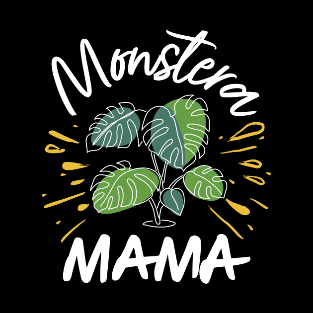 Monstera Mama by maxcode