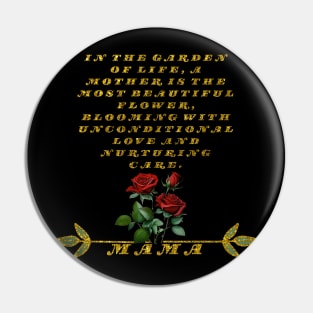 In The Garden of Life, Mother's Day Gift. Pin