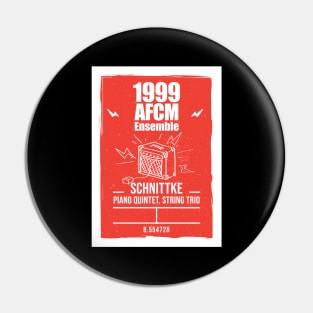 1999 AFCM Ensemble schnittke Pin