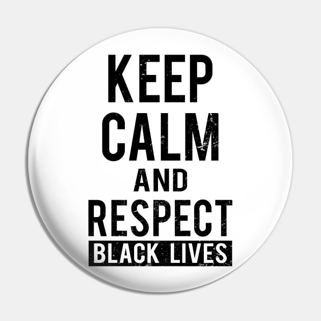 Anti Racism Shirt | Respect Black Lives Gift Pin by Gawkclothing