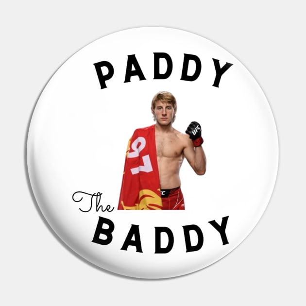 Paddy The Baddy Pin by Lottiesandly