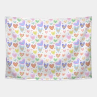 Happy Hearts Tapestry