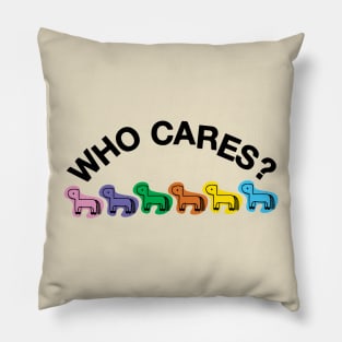 REX ORANGE COUNTY PONY WHO CARES Pillow