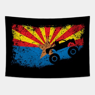 Monster Truck Arizona 4X4 Club Tapestry