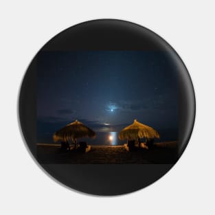 Anse Chastanet Sitting and Watching Venus Under the Stars Saint Lucia Caribbean Pin