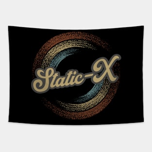 Static-X Circular Fade Tapestry