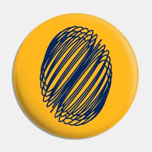 line Egg Pin