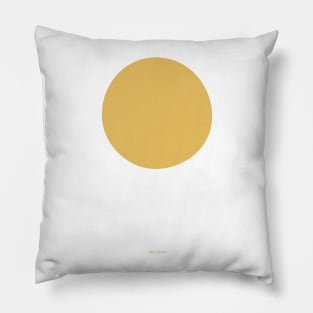 Circular - Crayola Raw Sienna Pillow