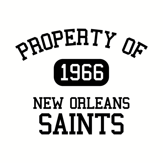 Property of New Orleans Saints by Funnyteesforme