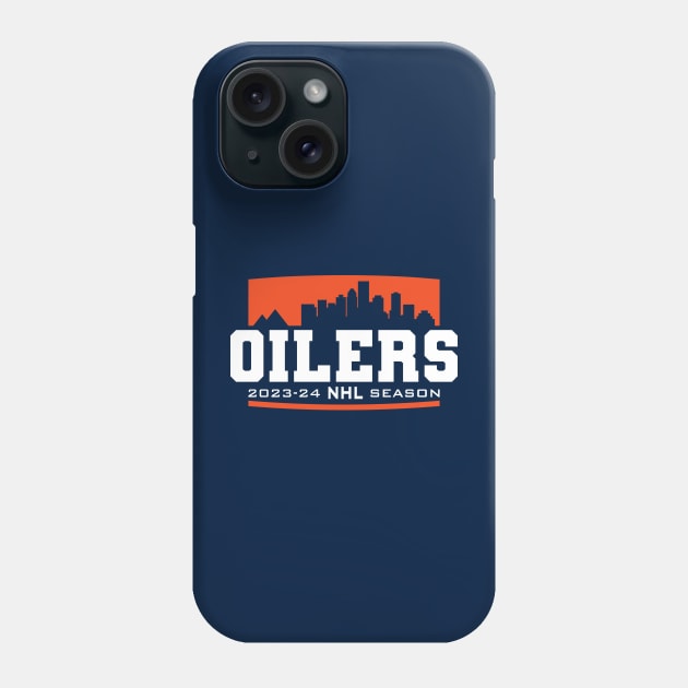 Oilers Hockey 2023-24 Phone Case by Nagorniak