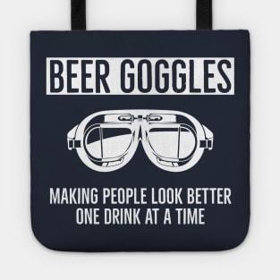 Beer Goggles Making this World Better Looking One Drink at a Time Tote