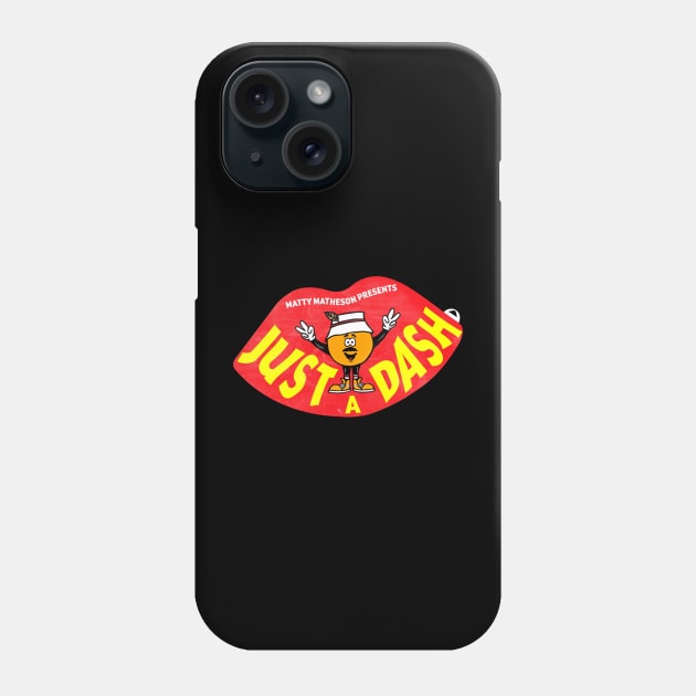 Matty Chef Canada Matheson Just A Dash Lips Phone Case by Loweryo Judew