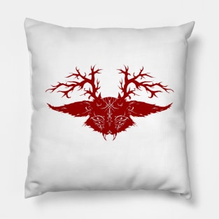 Red Demon Rabbit Pillow