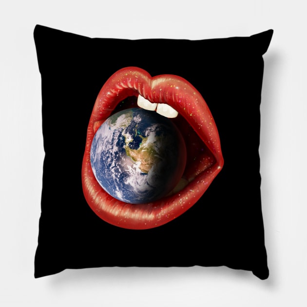 Sweet Treat - Earth Pillow by nicebleed