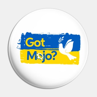 Got Mojo? Ukraine Flag Pin