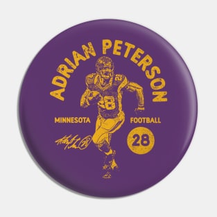 Adrian Peterson Minnesota Stamp Pin