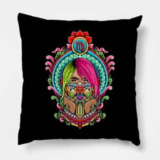 Zodiac VIRGO Pop Art Series Pillow