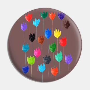 Cardenas Tulips Pin