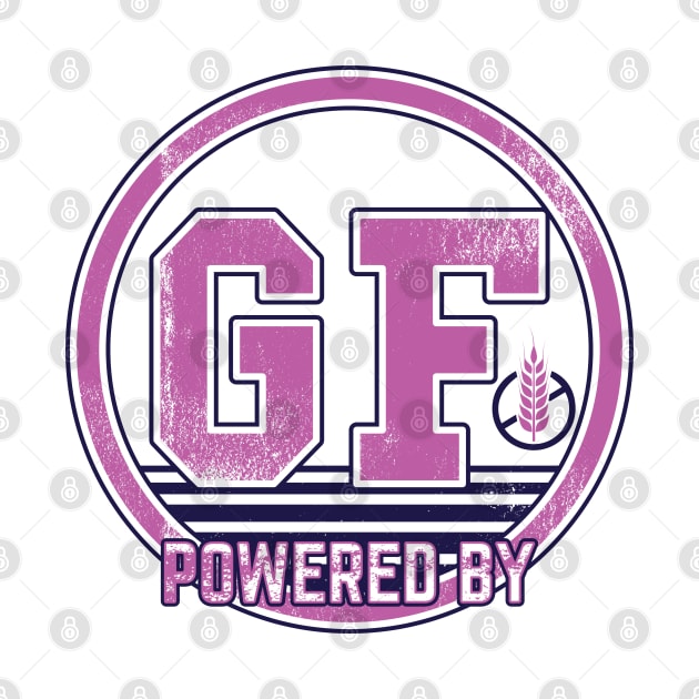 Powered by Gluten Free (blue and purple) by dkdesigns27