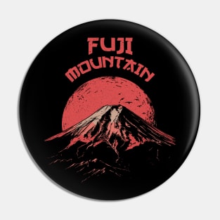 Fuji Mountain Japan Pin