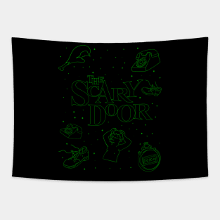 The Scary Door Tapestry