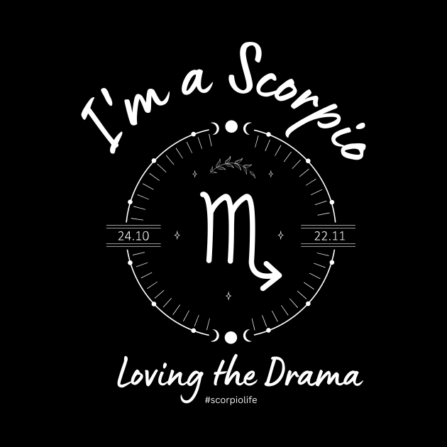 I'm a Scorpio loving the drama by Enacted Designs