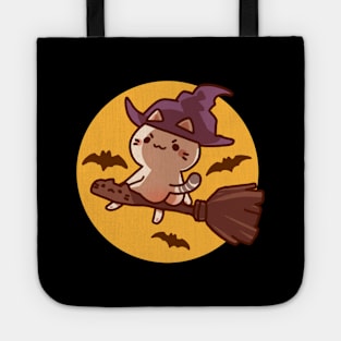 Halloween Booty Witch Cat Tote