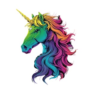 Colourful Unicorn T-Shirt