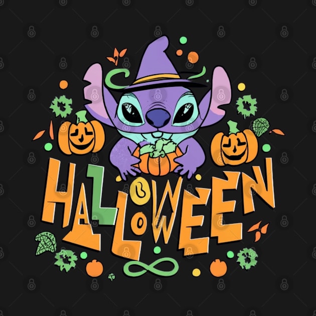 Halloween Stitch by BukovskyART