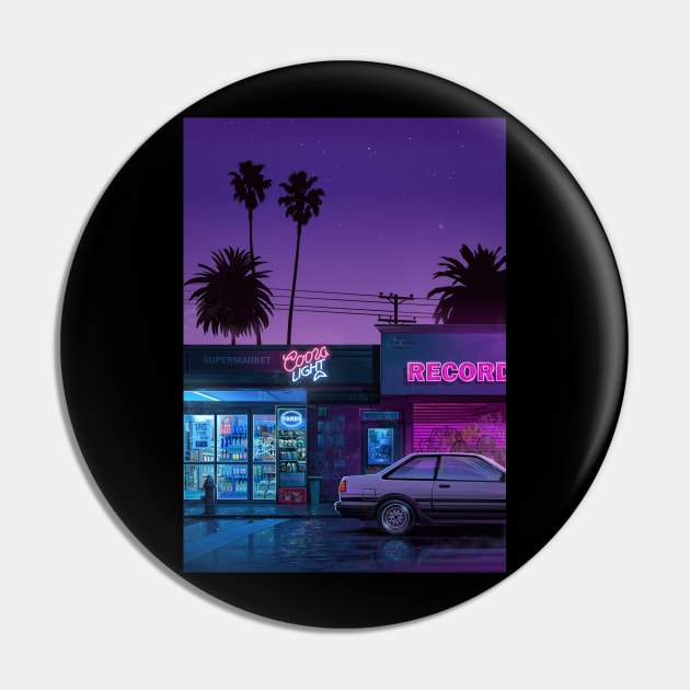 Night Store Pin by Mr.Melville