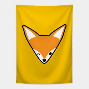 Winking fox Tapestry