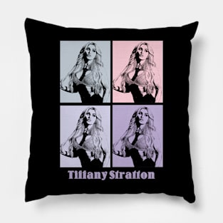 Tifany Siration Wrestling Pop Art Pillow