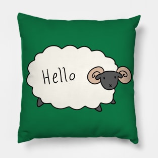 Hello Ram Pillow