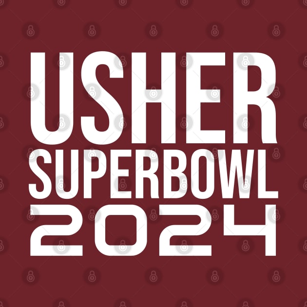 Usher Superbowl 2024 by Take It Keysie 